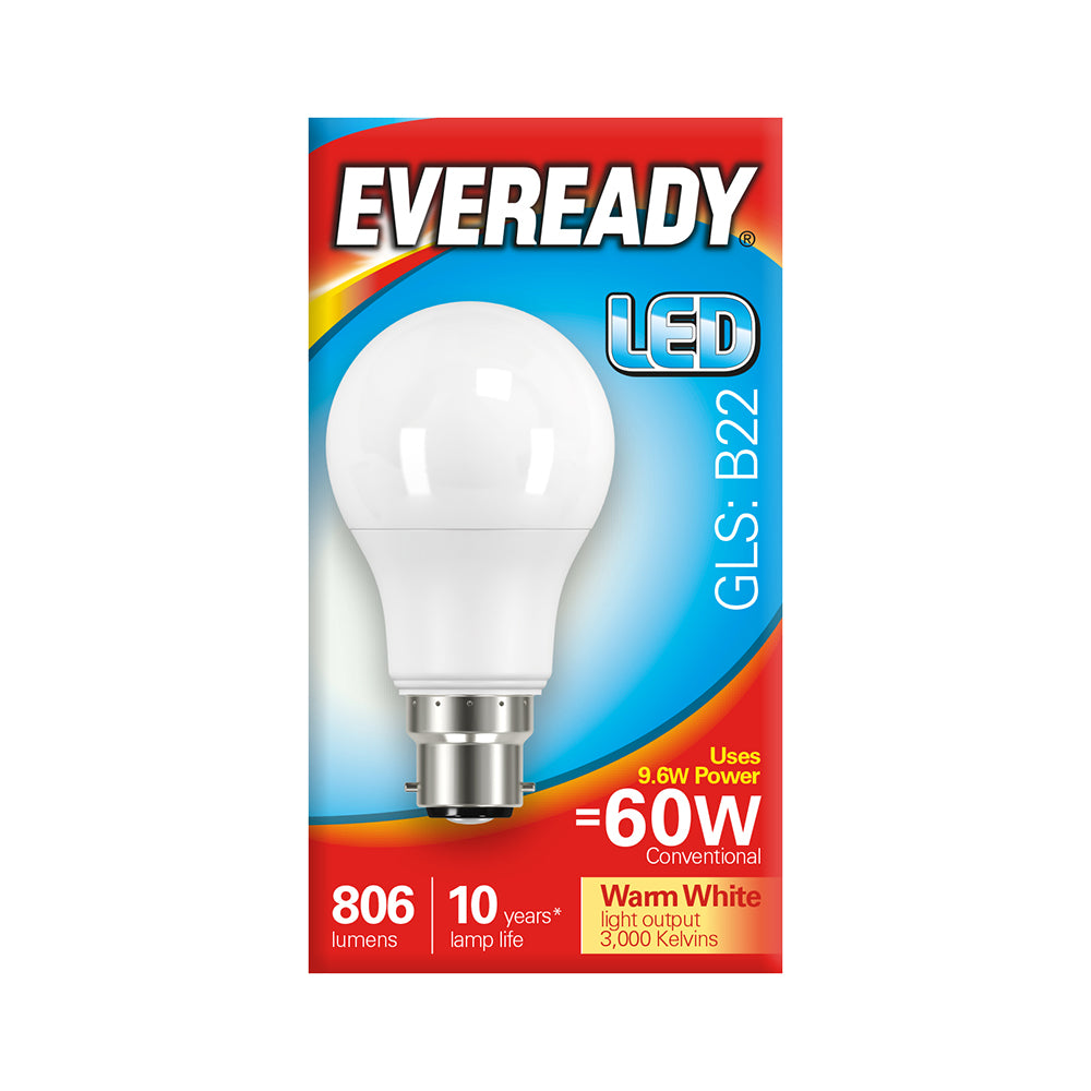 TIMCO Eveready LED GLS B22
