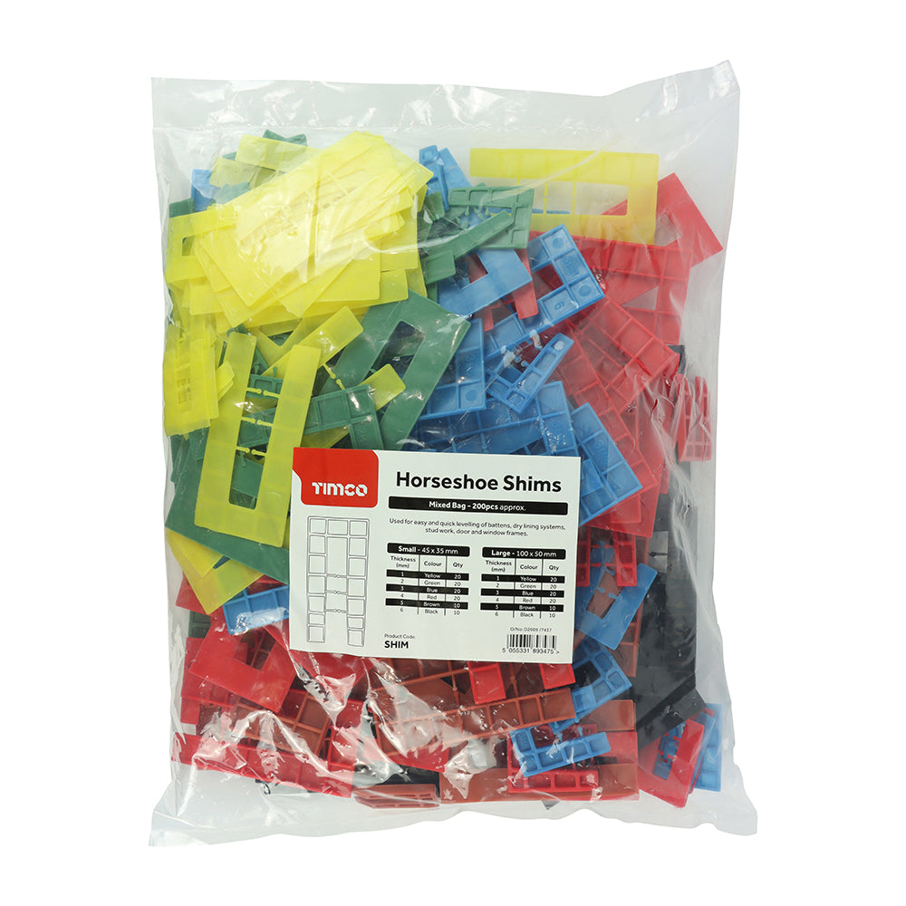 TIMCO Assorted Horseshoe Shims