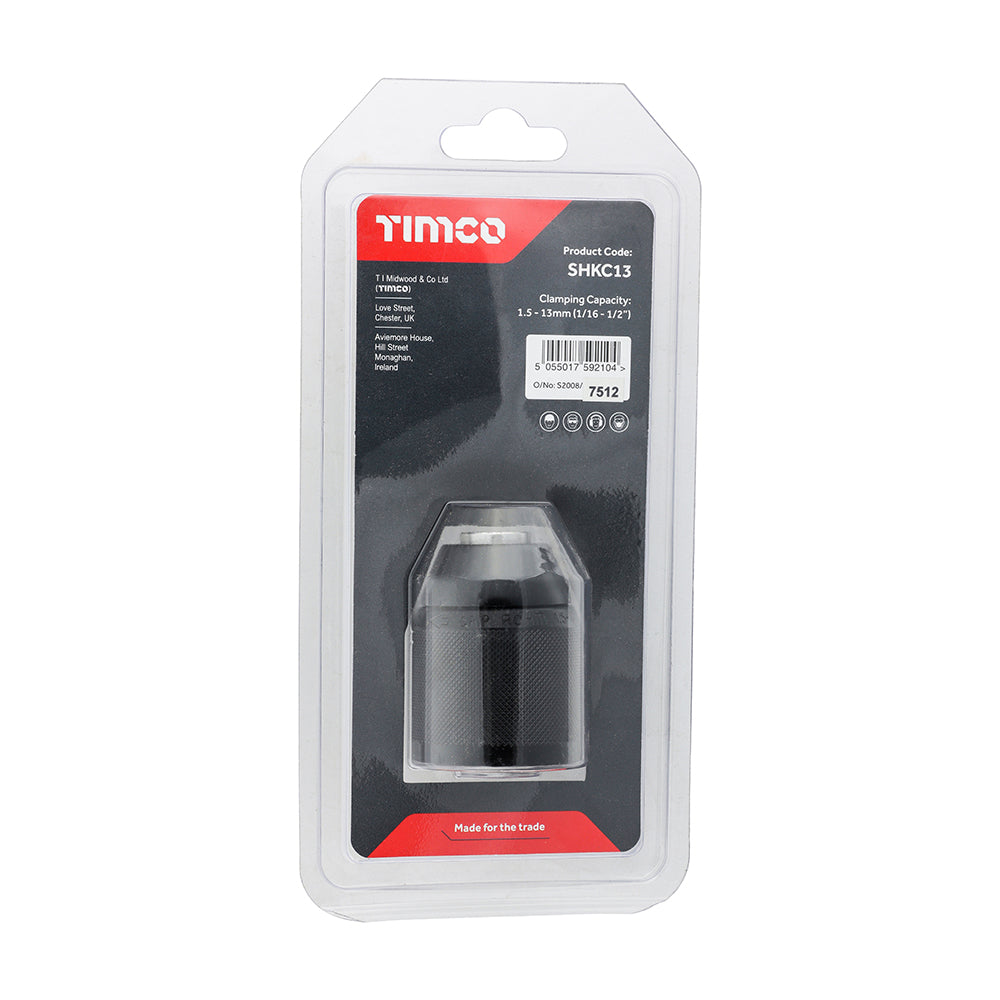 TIMCO Single Handed Keyless Chuck