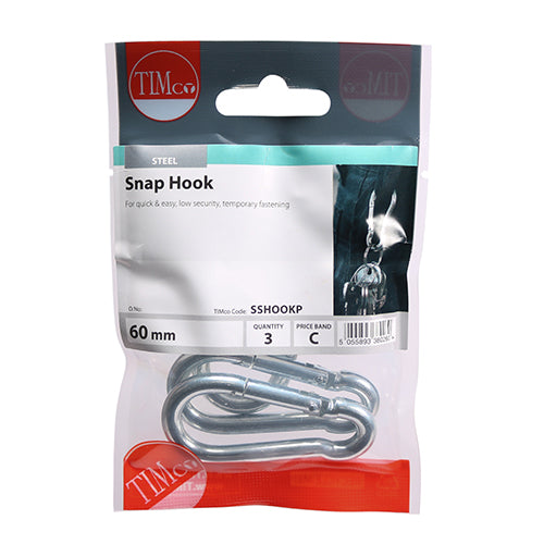 TIMCO Snap Hooks - Steel