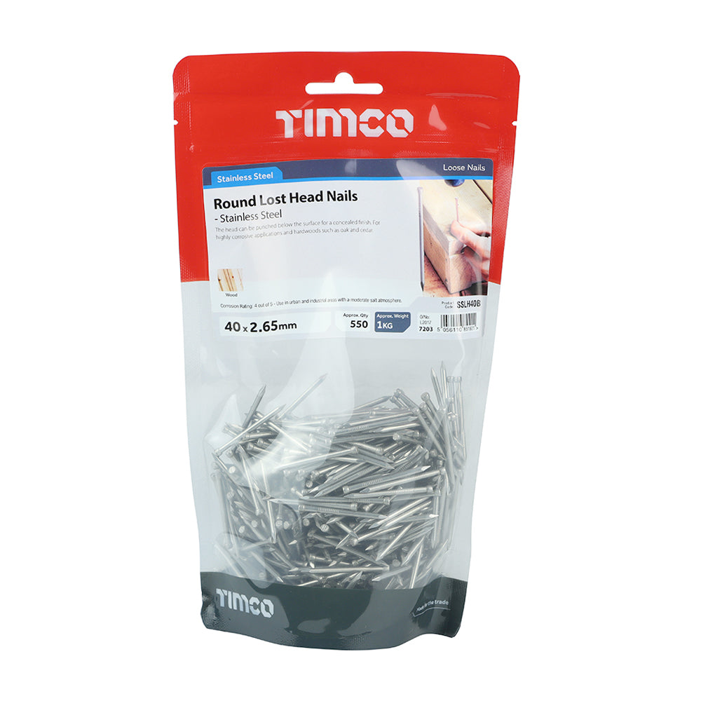 TIMCO Round Lost Head Nail