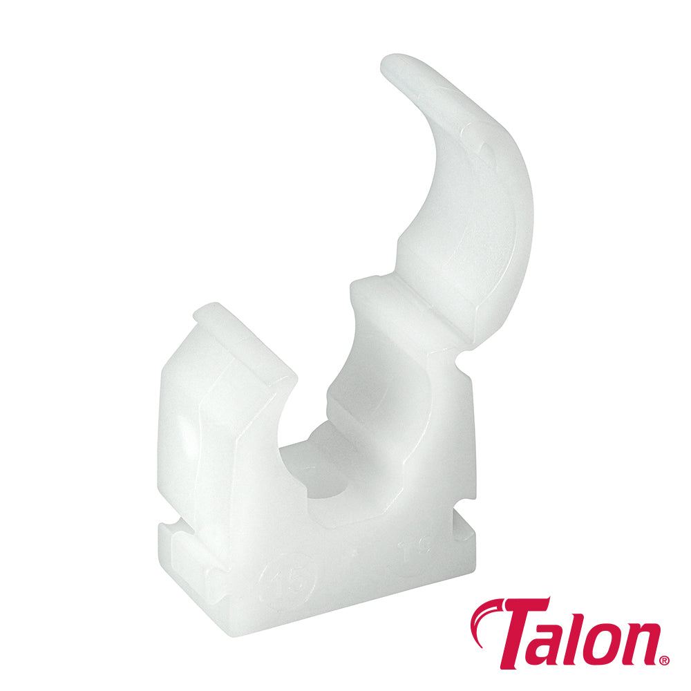 TIMCO Single Hinged Clip - White