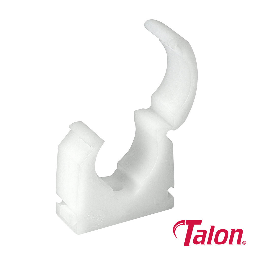 TIMCO Single Hinged Clip - White