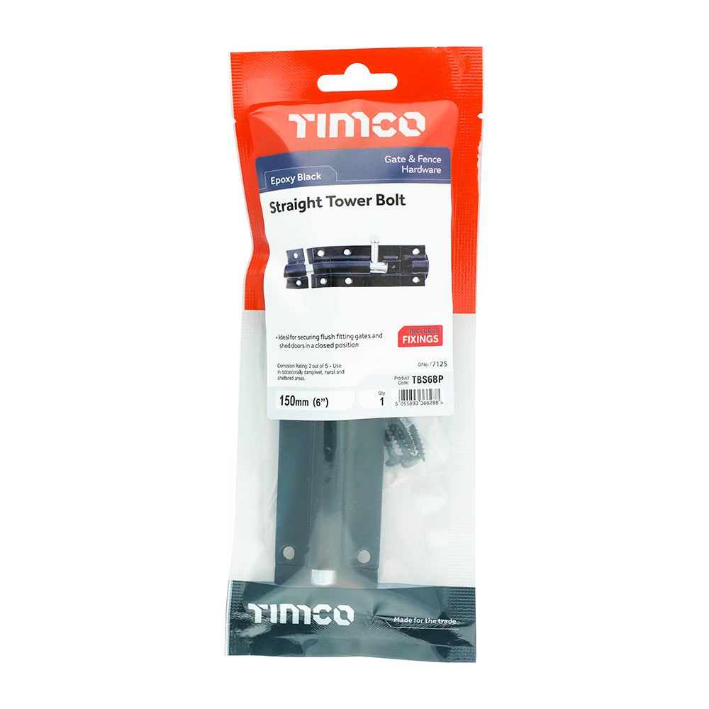 TIMCO Straight Tower Bolt