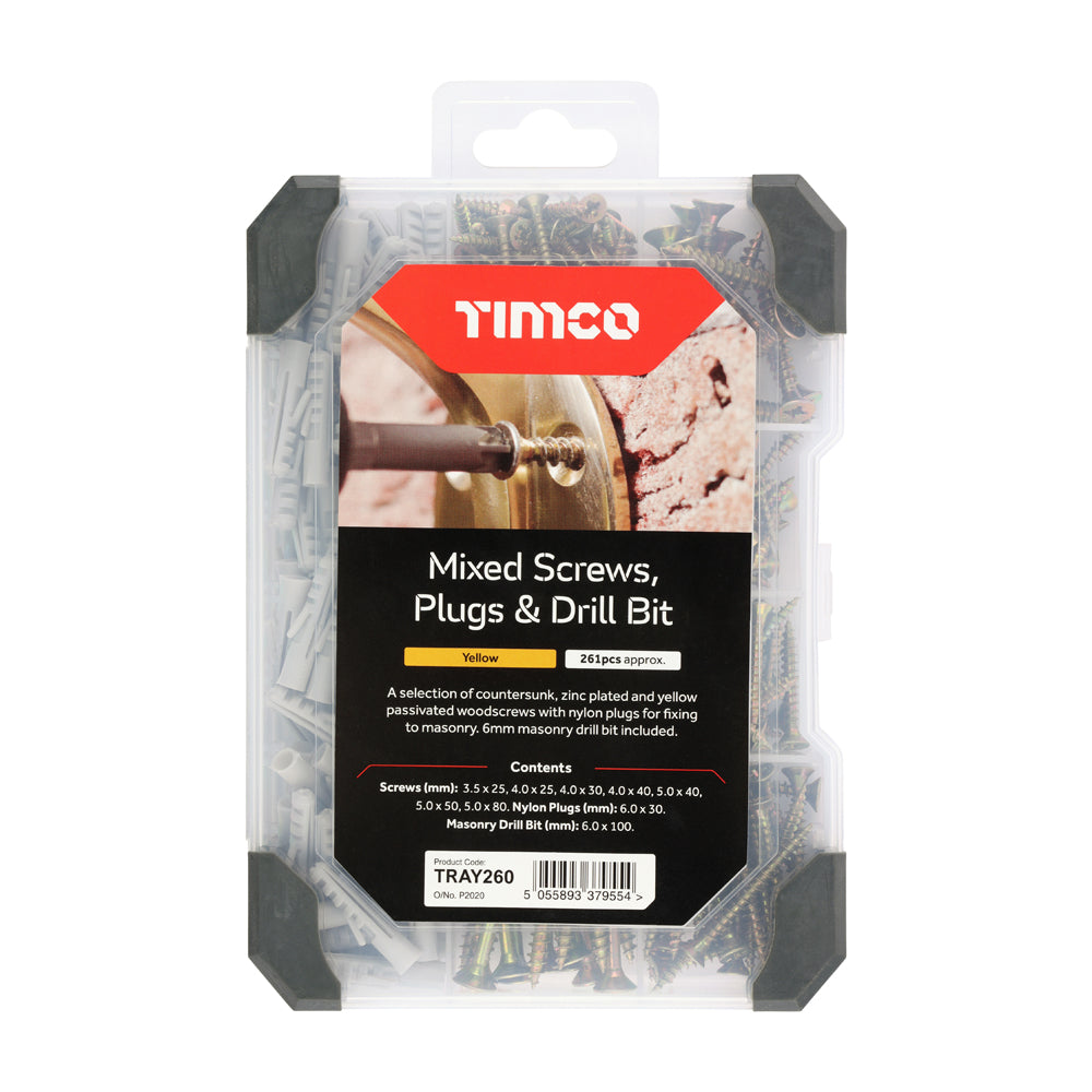 TIMCO Mix Screws Plug Drill Bit