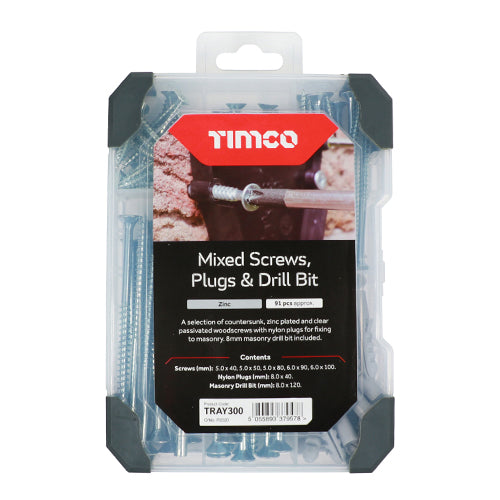 TIMCO Mix Screws Plug Drill Bit