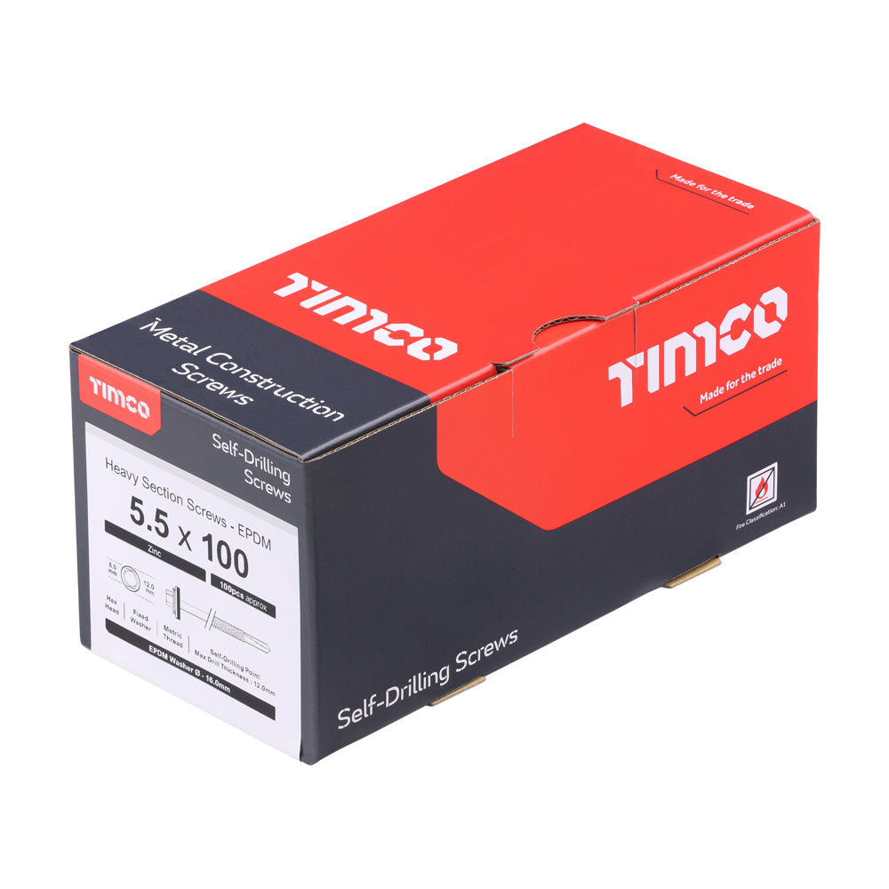 TIMCO Hex Screw W16 S/DRILL No5 Zinc