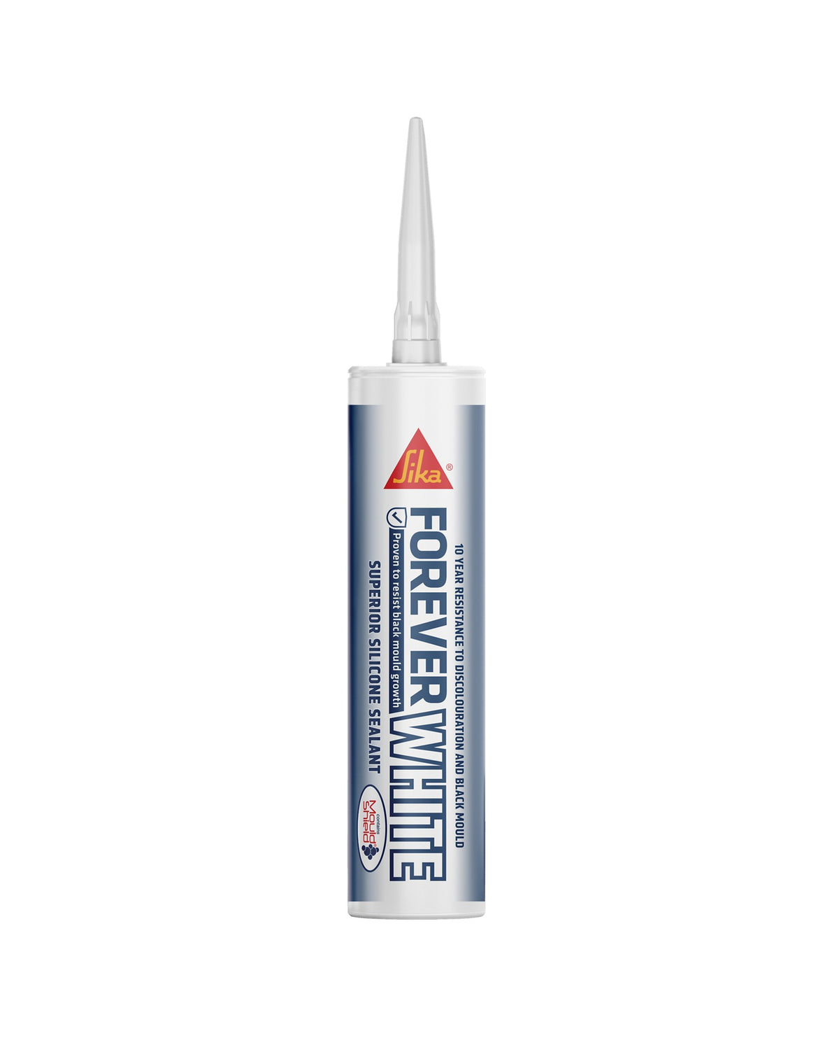 Sika Forever White Hygienic Silicone – 295ml - BIOKIL.