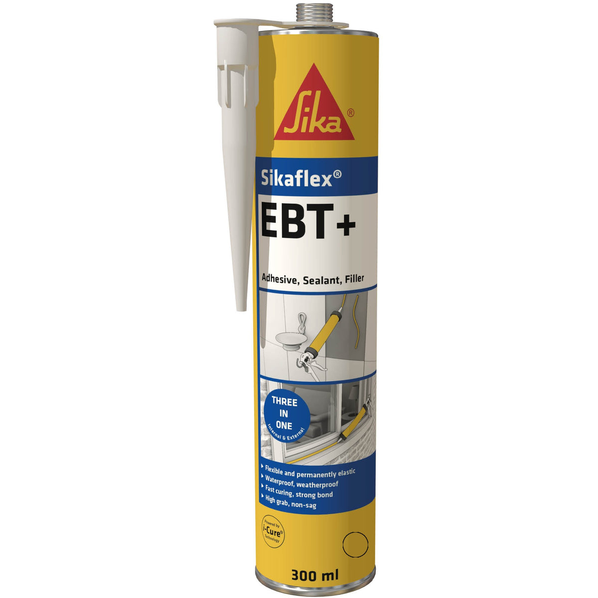 Sikaflex EBT+ Clear Hybrid Adhesive & Sealant – 300ml - BIOKIL.