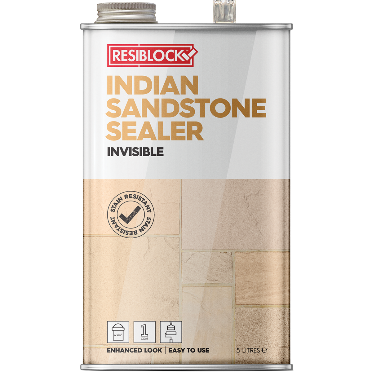Resiblock Indian Sandstone Sealer – Invisible / 5L