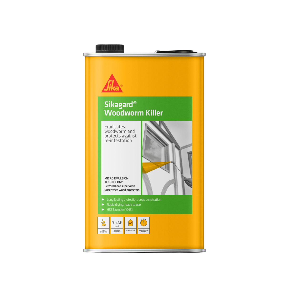 Sikagard Woodworm Killer – 5L