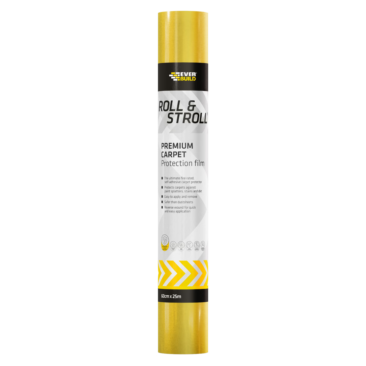 Everbuild Roll & Stroll Premium Carpet Protector – 600mm x 75m