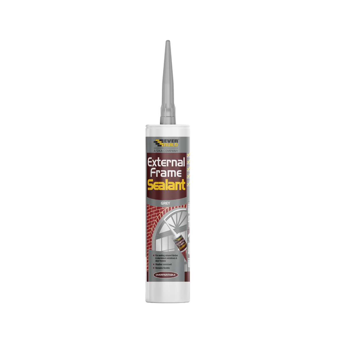 Everbuild External Frame Sealant – Grey / 290ml