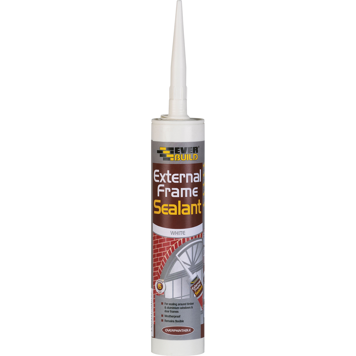 Everbuild External Frame Sealant – White / 290ml