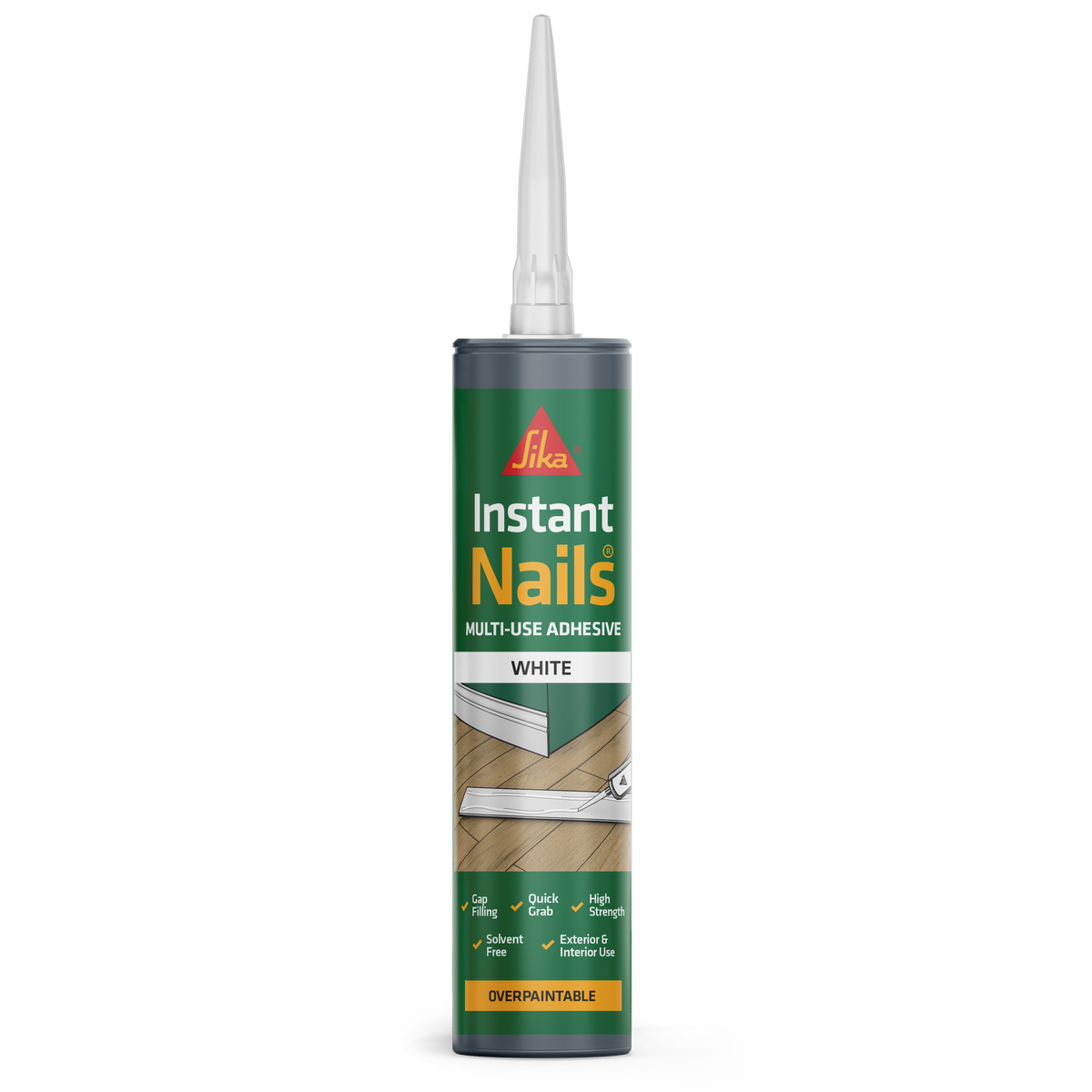 Sika Instant Nails Solvent Free Adhesive – White / 290ml