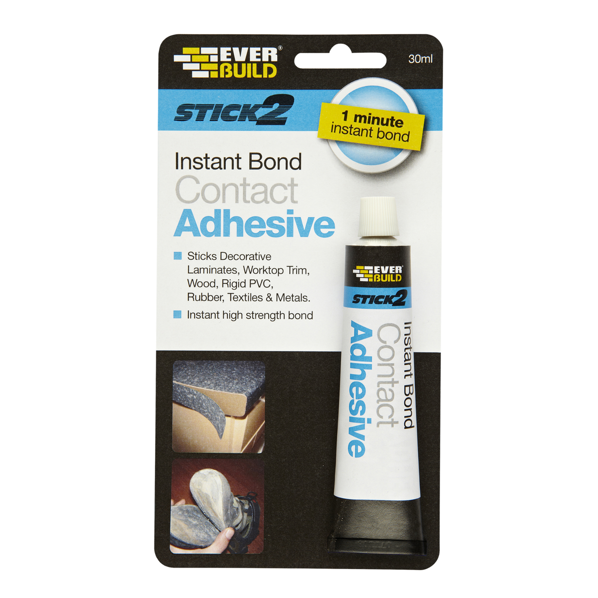 Everbuild Stick2 Instant Bond Contact Adhesive – 30ml