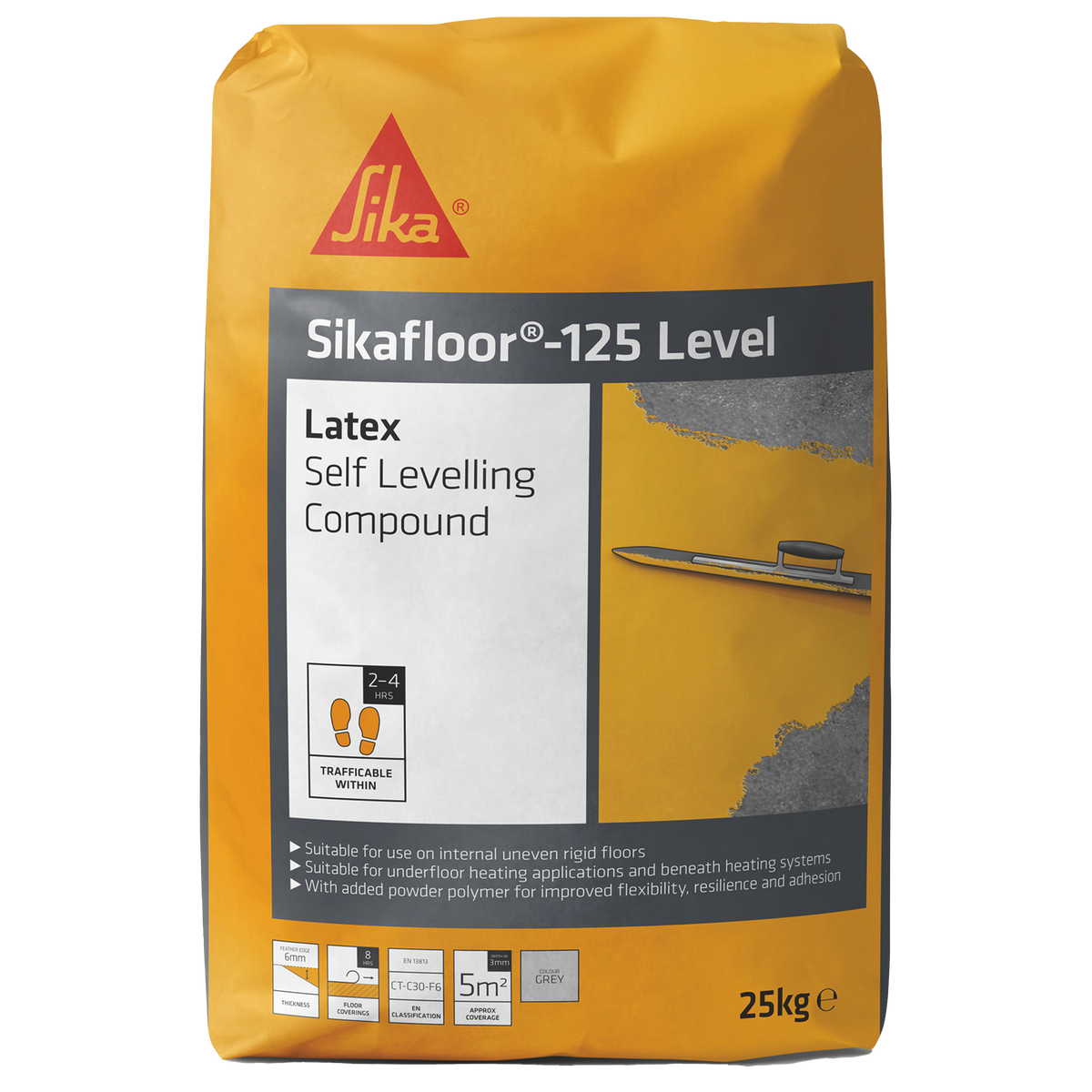Sikafloor-125 Level Flex Self-Levelling Compound – Grey / 20kg