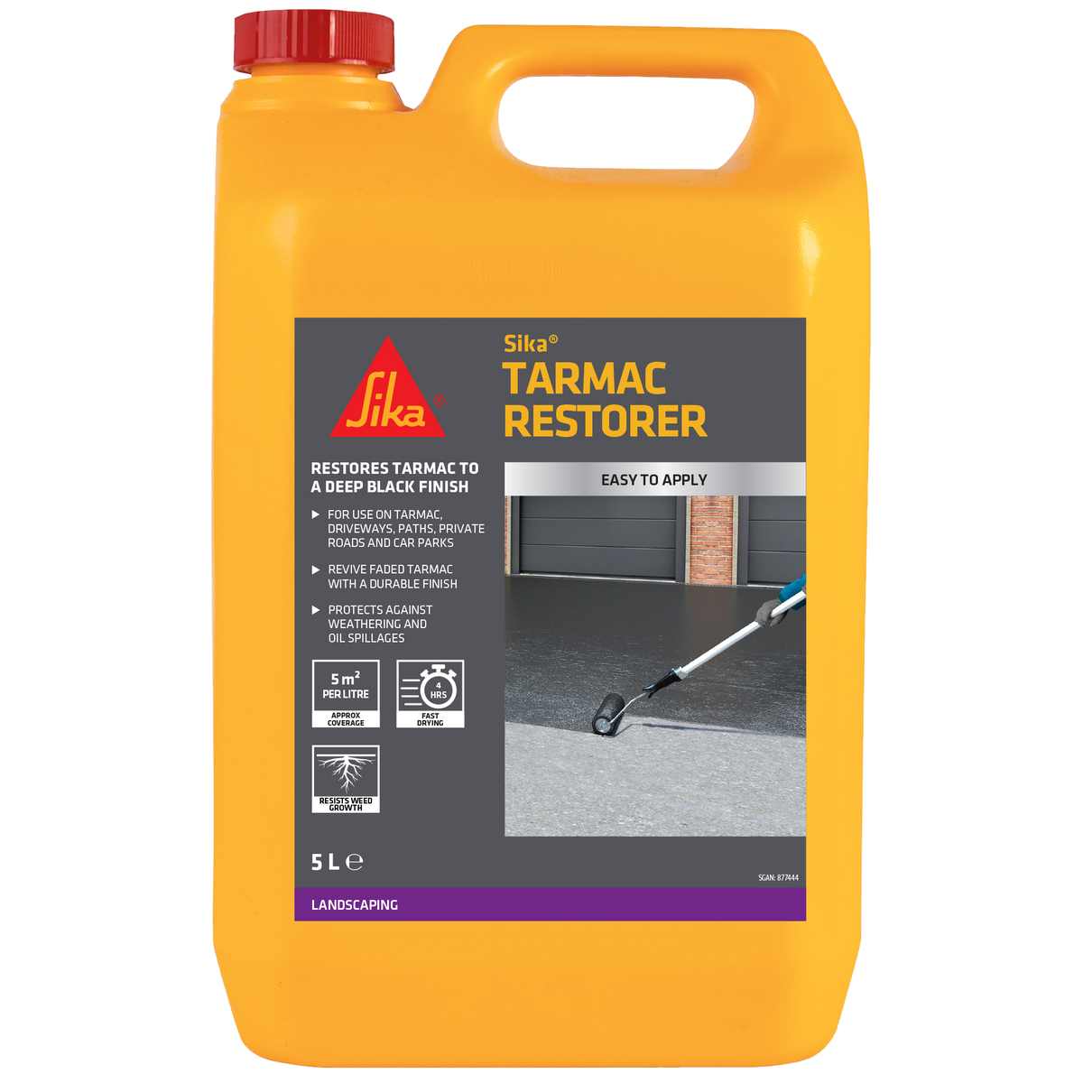 Sika Driveway Restorer – Black / 5L
