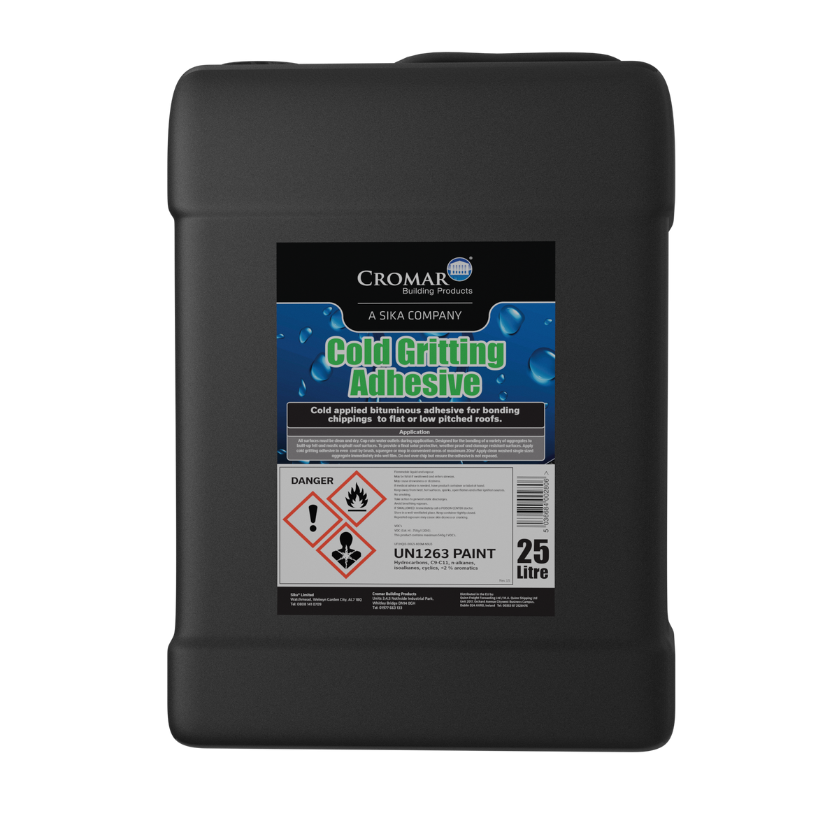 Cromar Cold Gritting Adhesive – 25L