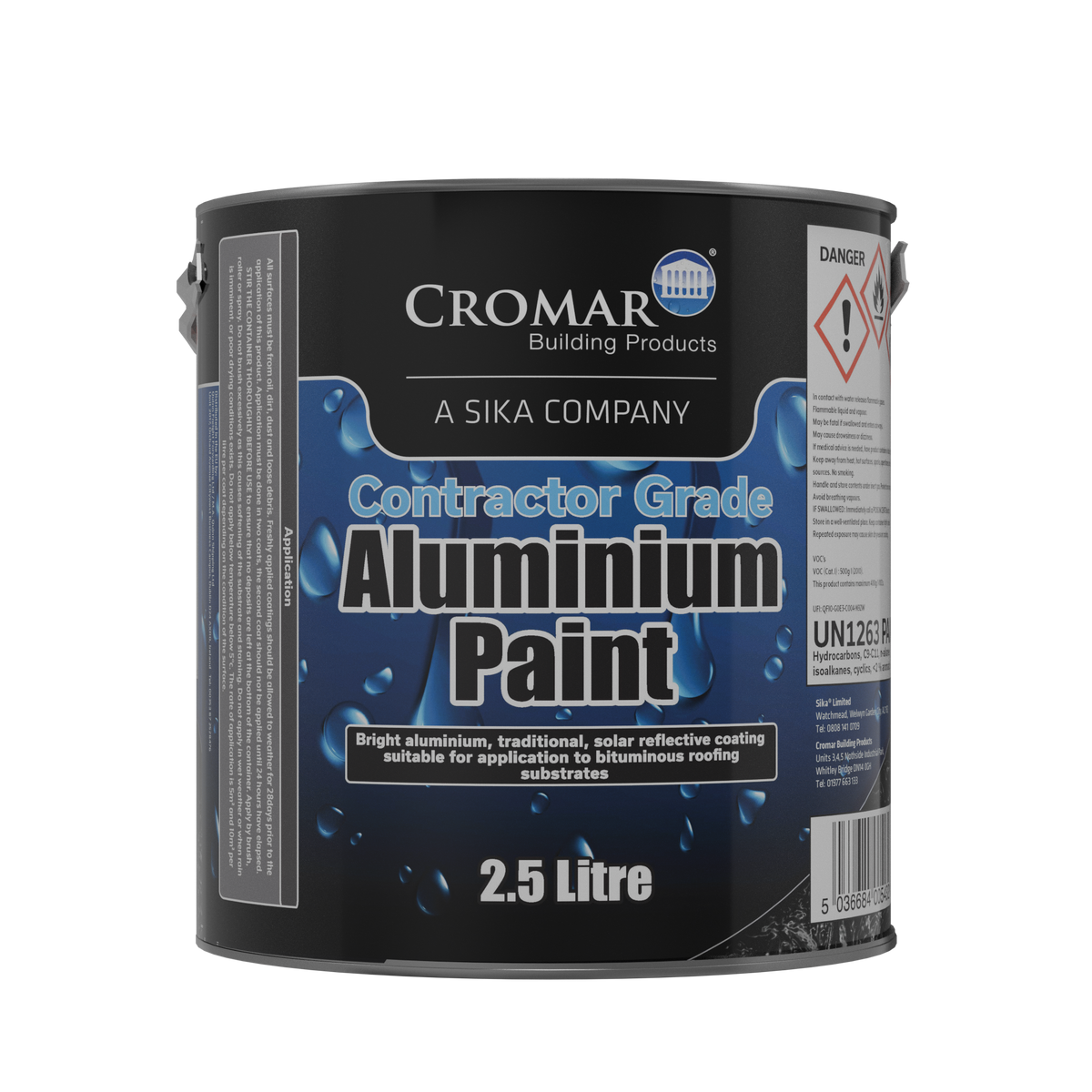 Cromar Aluminium Roof Paint – 2.5L