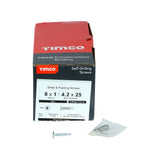 TIMCO Wafer Screw PH2 S/DRILL Zinc