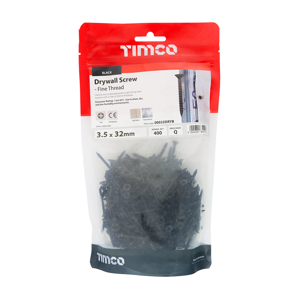 TIMCO Drywall Screw PH2 - BLK