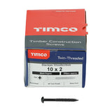 TIMCO Blackjax Screw PZ2 RND Black