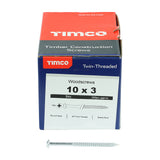 TIMCO Twin Woodscrew PZ2 RND Zinc