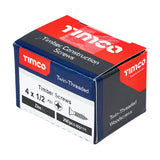 TIMCO Twin Woodscrew PZ1 CSK Zinc