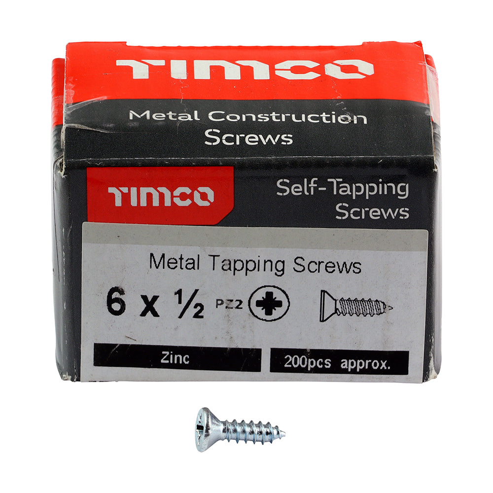 TIMCO S/Tapping Screw PZ2 CSK