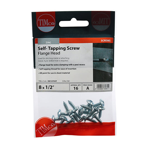 TIMCO S/Tapping Screw PZ2 FLG