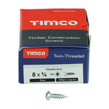 TIMCO Twin Woodscrew PZ2 RND Zinc