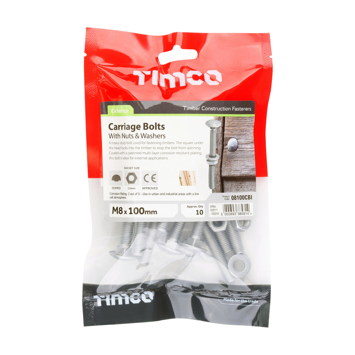 TIMCO Carriage Bolt Exterior - SO