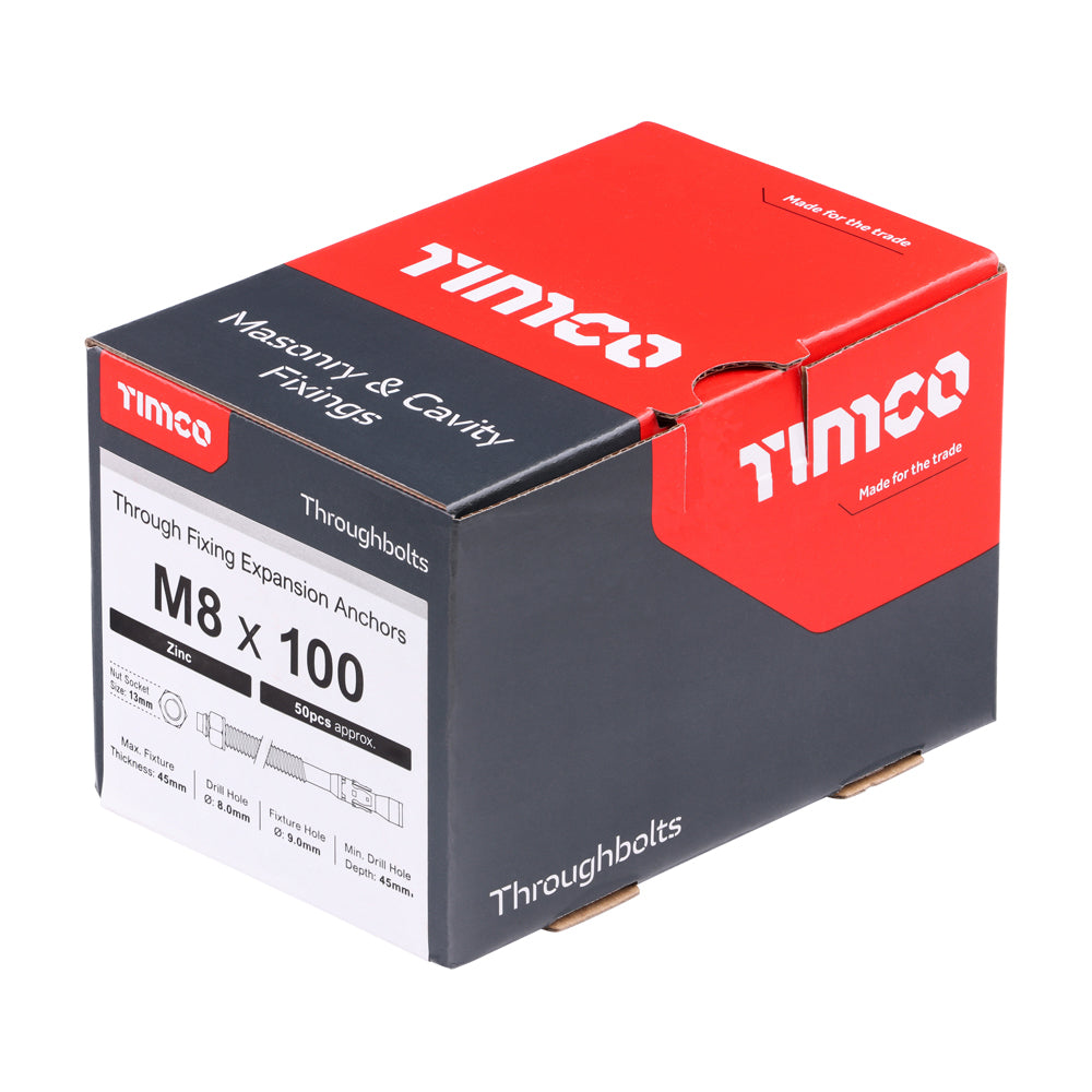TIMCO Throughbolt - BZP