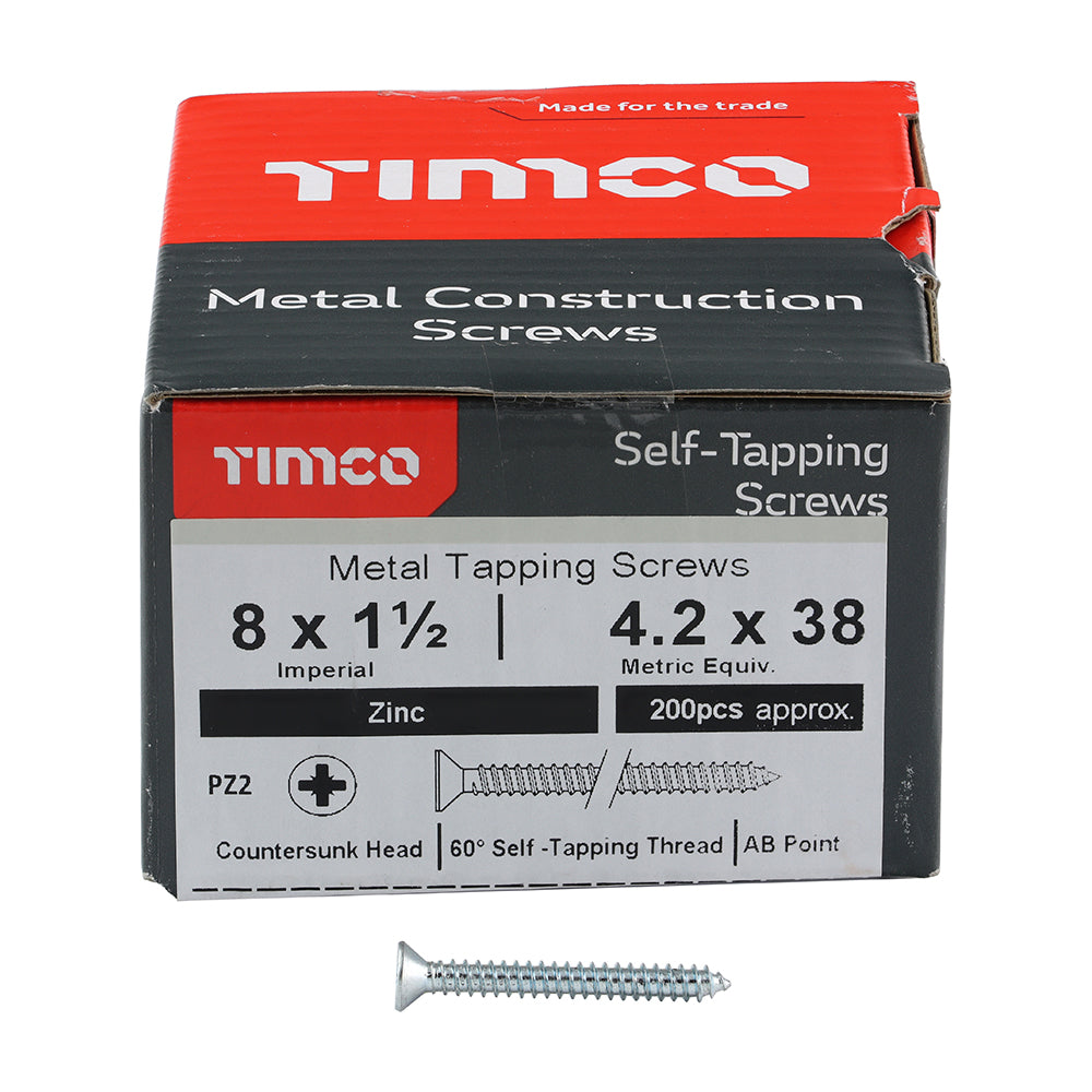 TIMCO S/Tapping Screw PZ2 CSK