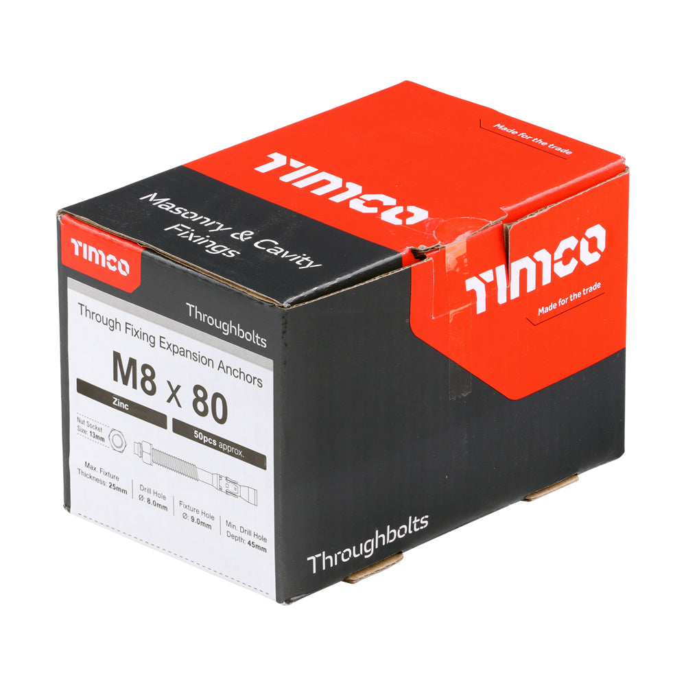 TIMCO Throughbolt - BZP