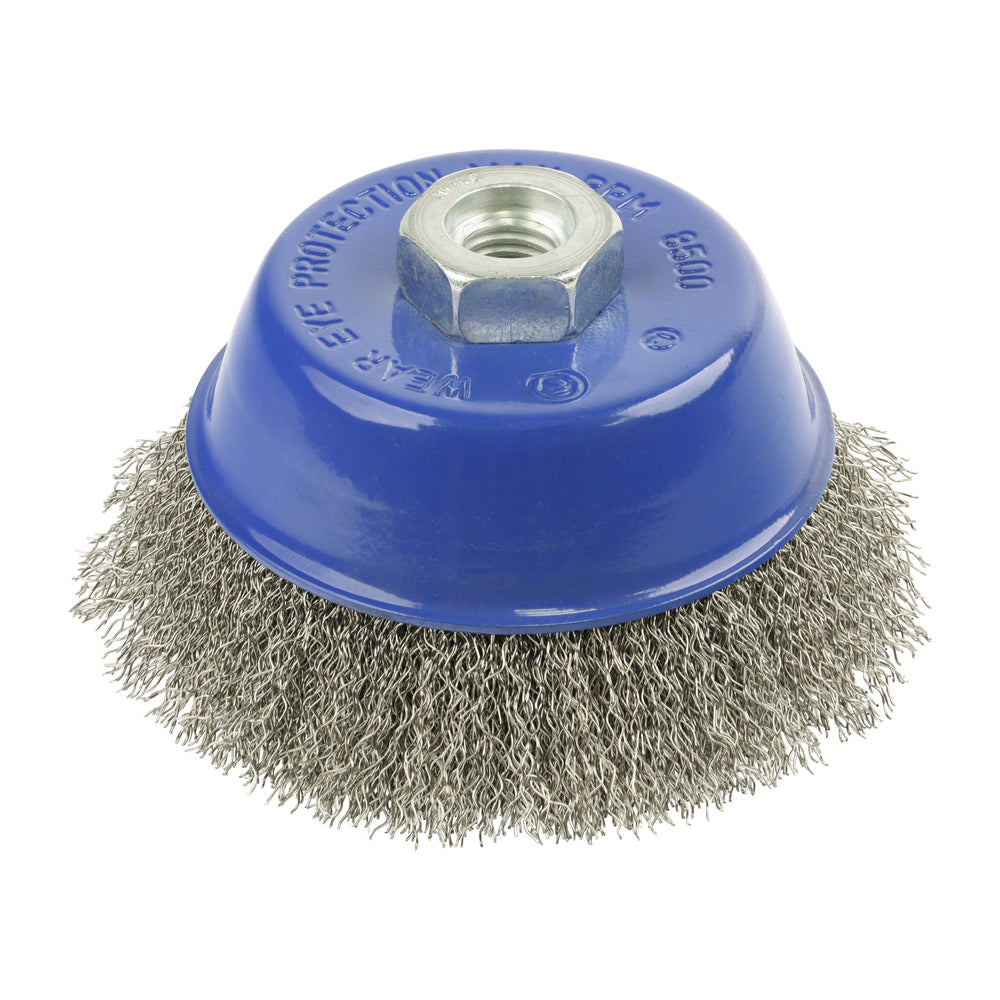 TIMCO Grinder Crimp SS Cup Brush
