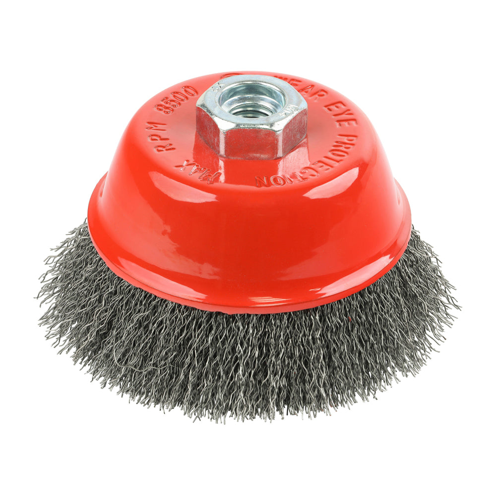 TIMCO Grinder Crimp Wire Cup Brush