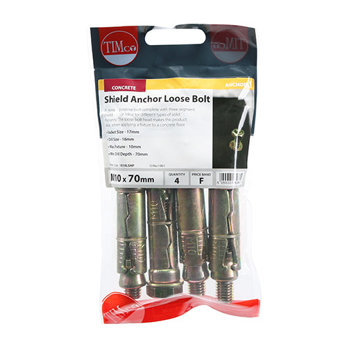 TIMCO Shield Anchor Loose Bolt - ZYP