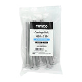 TIMCO Carriage Bolt DIN 603 A2 SS