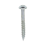 TIMCO Twin Woodscrew PZ2 RND Zinc