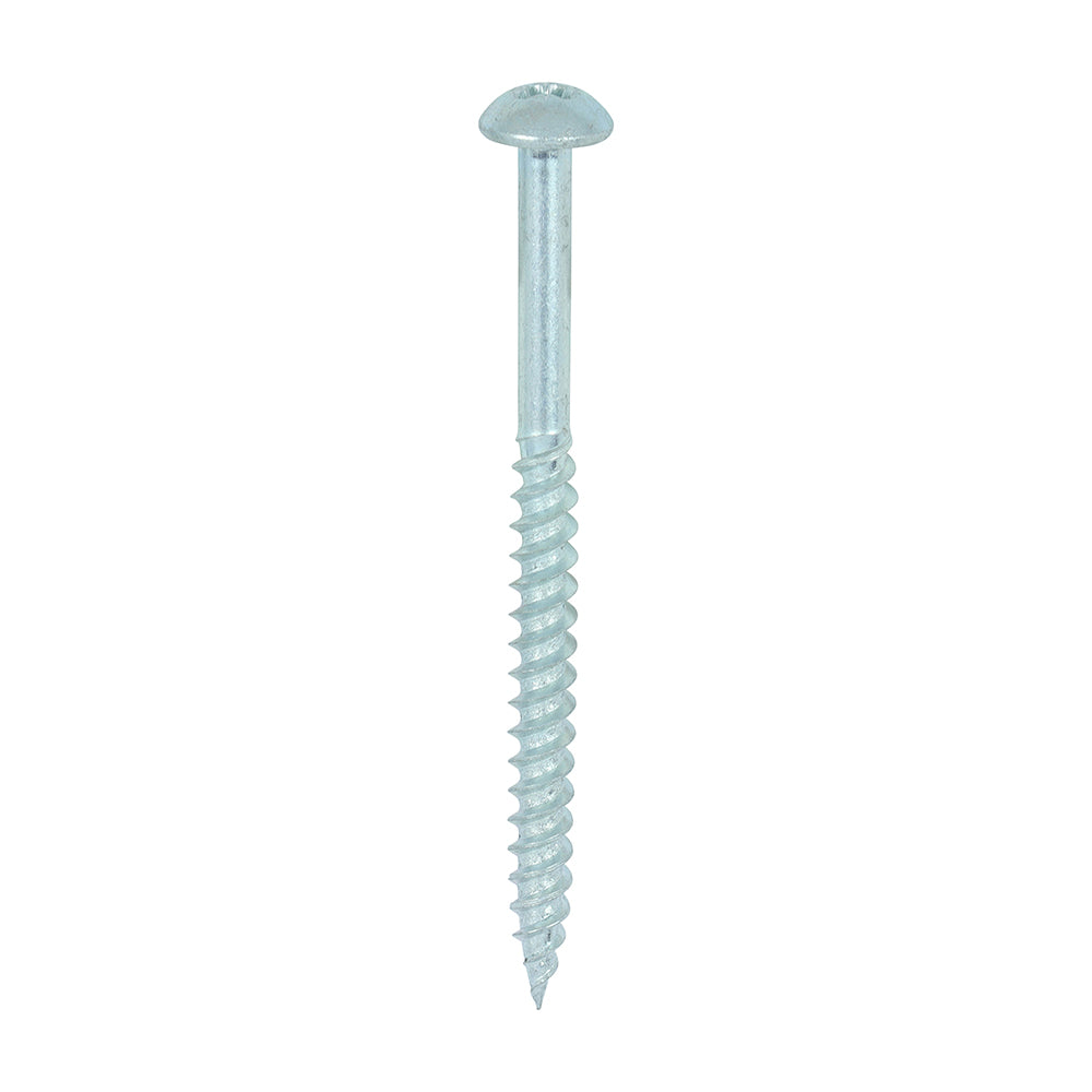 TIMCO Twin Woodscrew PZ2 RND Zinc