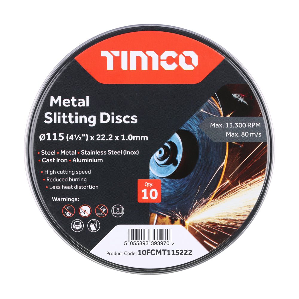TIMCO Metal Slitting Discs