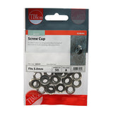 TIMCO Surface Screw Cups - Nickel