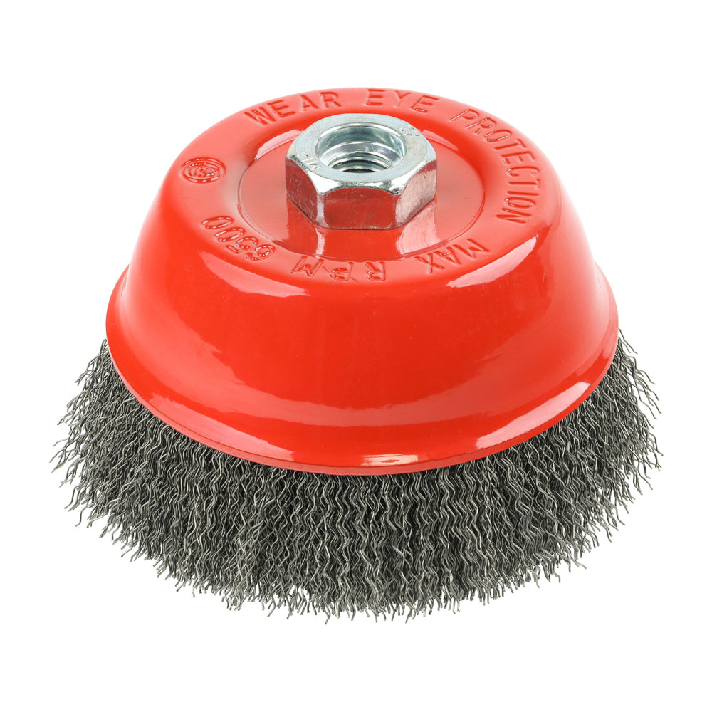 TIMCO Grinder Crimp Wire Cup Brush
