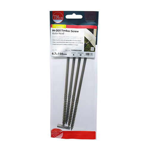 TIMCO Wafer Head Timber Screw - Green