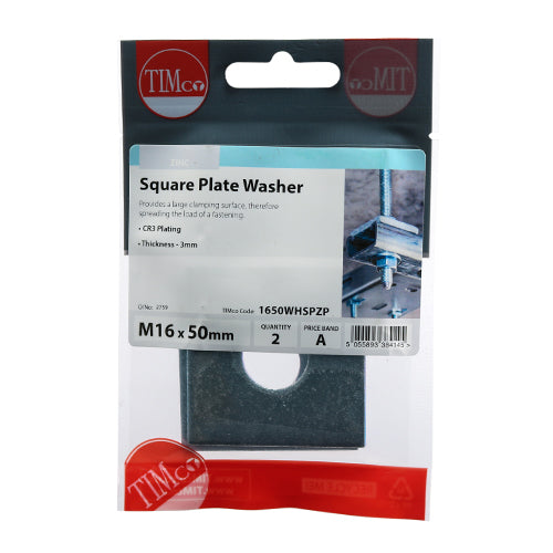 TIMCO Square Plate Washer