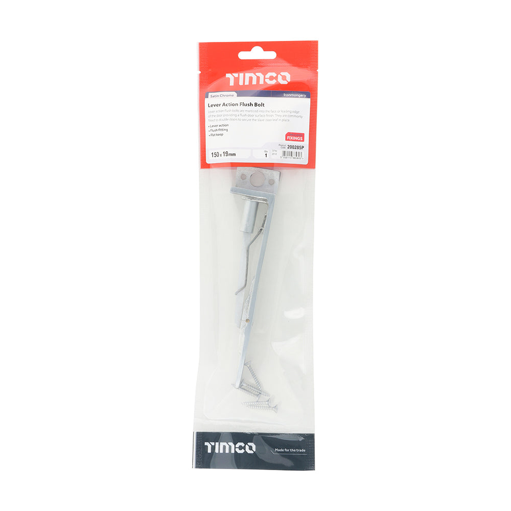 TIMCO Lever Action Flush Bolt