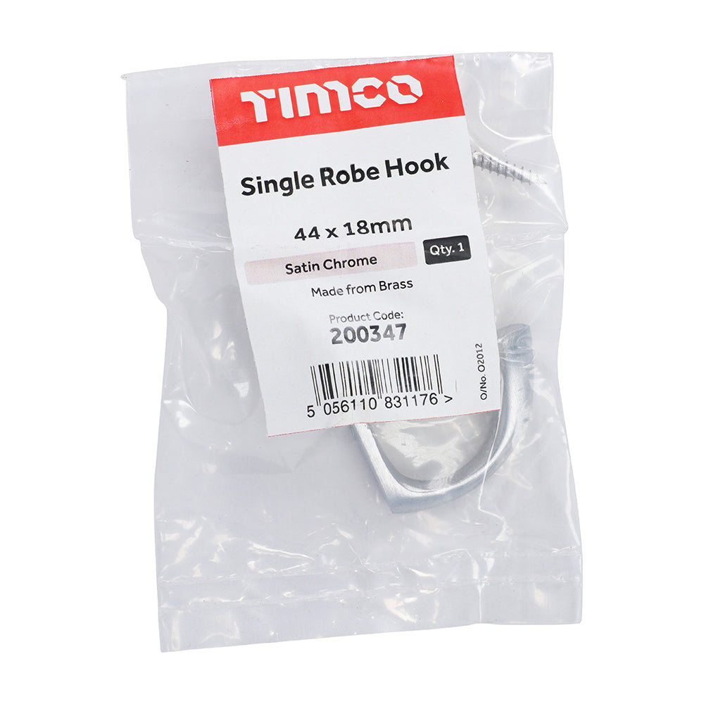 TIMCO Single Robe Hook