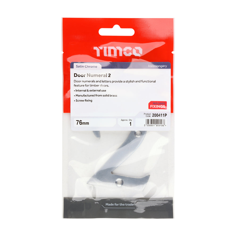 TIMCO Door Numeral 2
